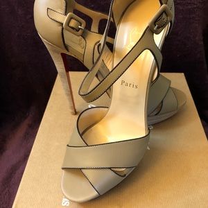 NEW LOUBOUTIN SPORTING 140 CALF MARY JANE US 11